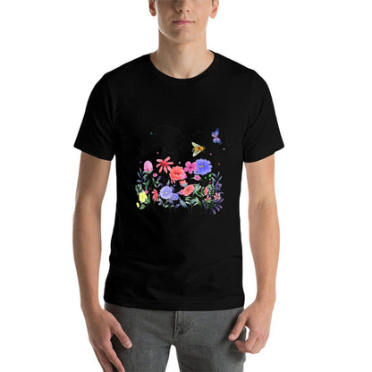 Floral Subtle Anti Trump Democrat Liberal  Lightweight T-Shirt