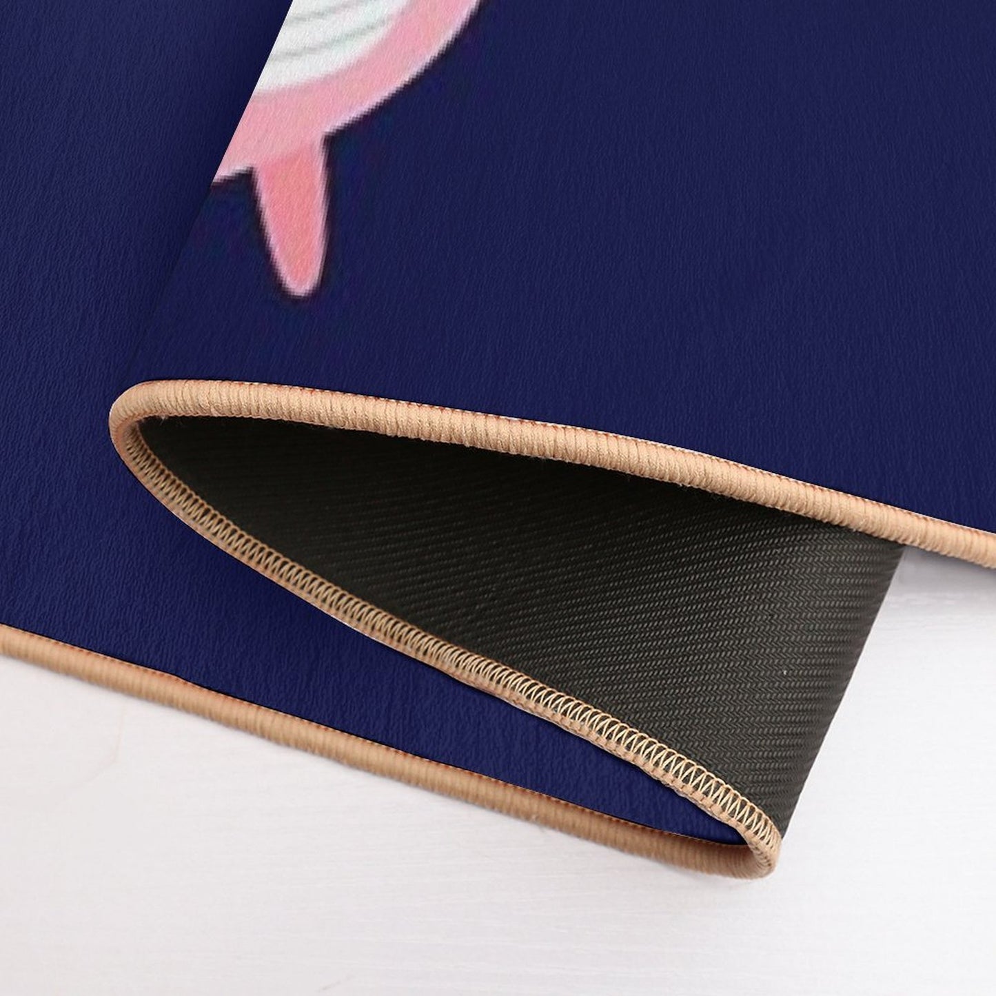 Crocodile in Bath Tub Swish Swash Splash Swoosh Durable Bath Mat