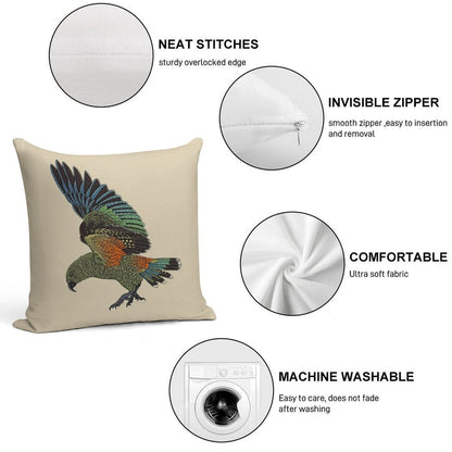 Kea Soft Gift Ready Throw Pillow