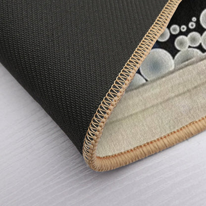 Black Company Bath Cool Durable Bath Mat