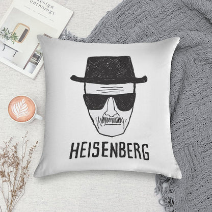 Breaking Bad  Heisenberg Drawing Soft Easy Maintenance Throw Pillow