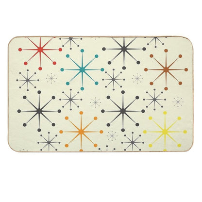 Atomic Retro  Anti-Trip Bath Mat