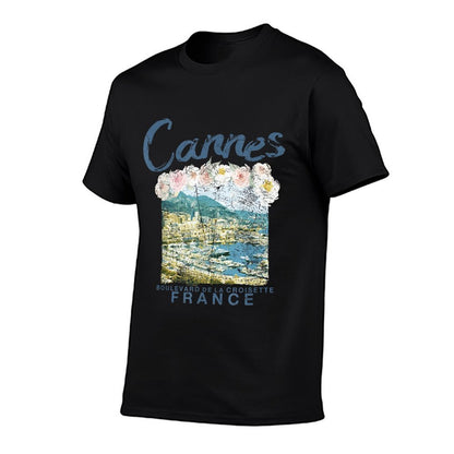 FRANCE Cannes French Riviera Vintage Travel T Affordable Price T-Shirt