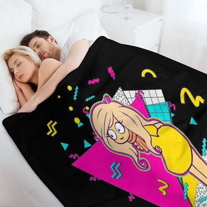 Coco  Ongezellig  90s Design Versatility Throw Blanket