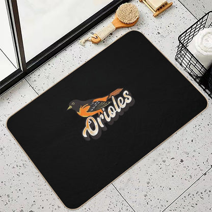 Orioles Lovers Fan Animal Wildlife Team Supporter  Dirt-Trapping Bath Mat