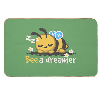Bee A Dreamer  Fade-Resistant Bath Mat