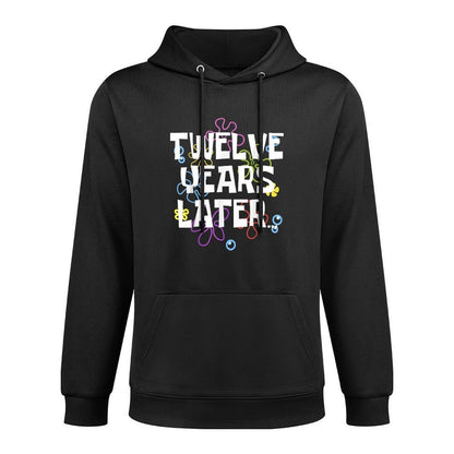 TWELVE YEARS LATER 12th 12 Year Old Birthday Gifts Girl Boys Customizable Surface Hoodie