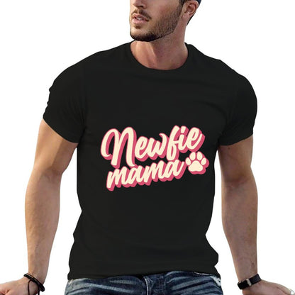 Newfie Mom Newfoundland Mom - Newfie Dogs Fur Newfies  Soft T-Shirt
