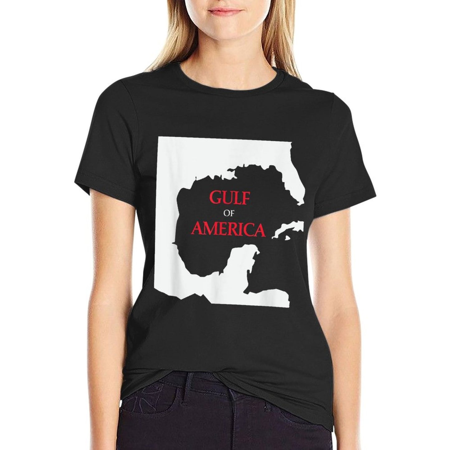 Gulf of USA America Slim-fit Cut T-Shirt