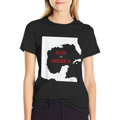Gulf of USA America Slim-fit Cut T-Shirt