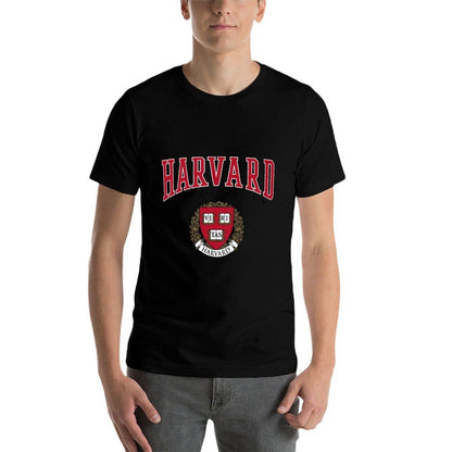 Kids Harvard University Veritas Red Crest Kids  Trendy Pattern T-Shirt