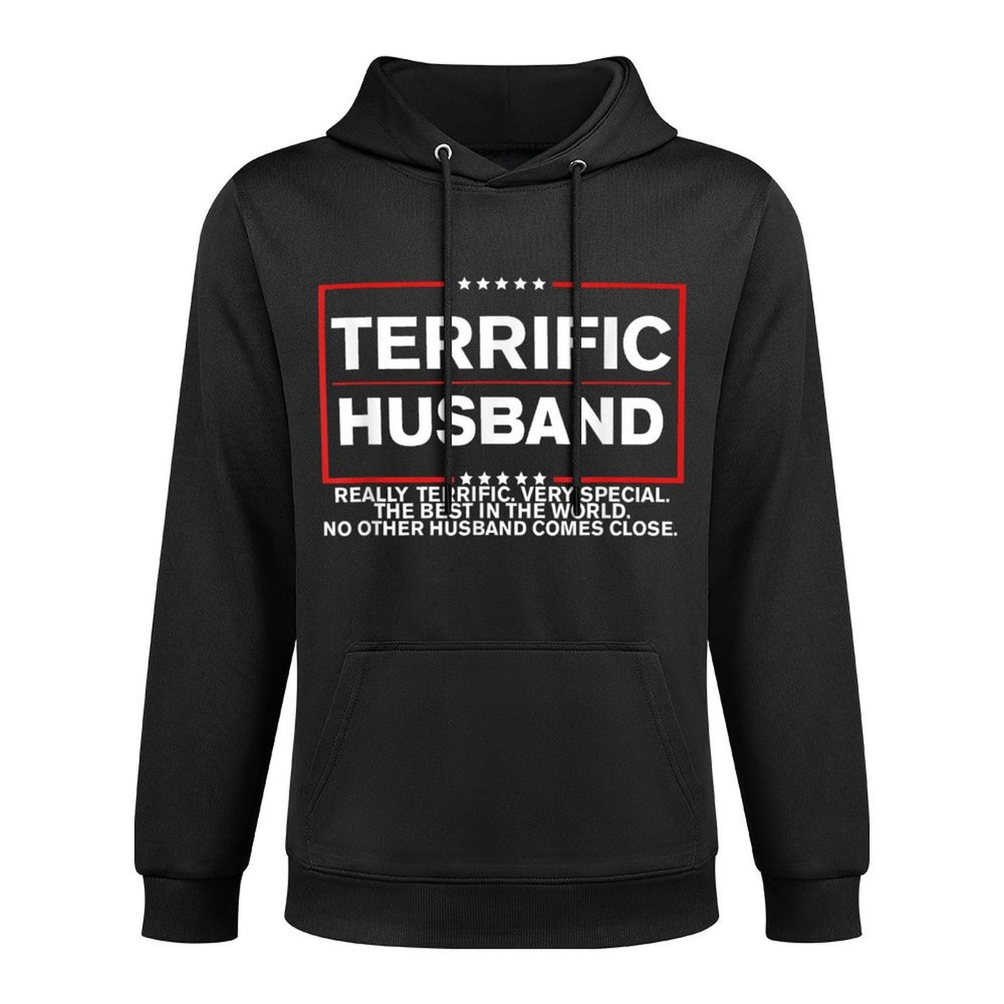 Best Husband Trump 2024 - Terrific Husband Funny Trump Kangaroo Pocket Hoodie