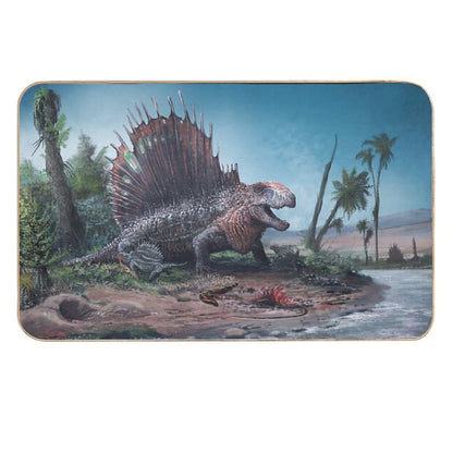Dimetrodon  Stain-Proof Bath Mat