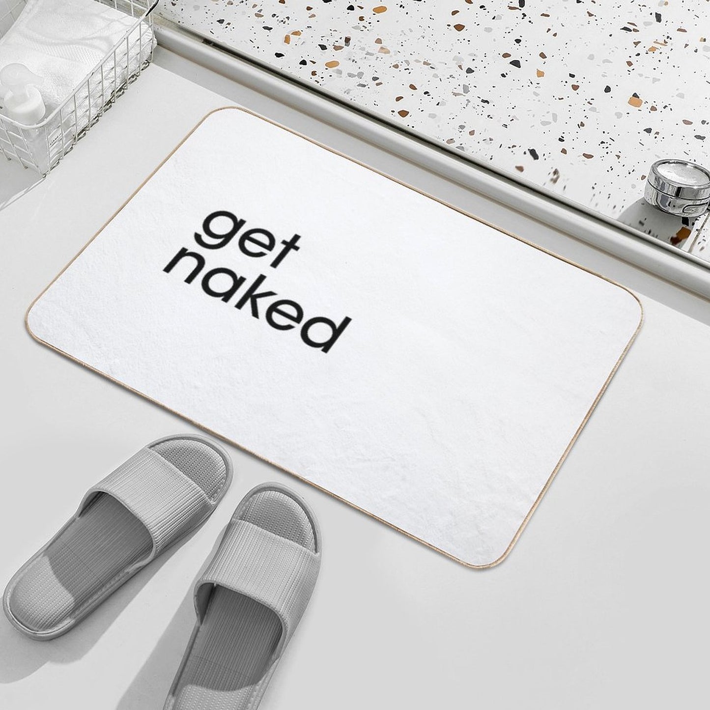Bathroom Decor  Slip-Resistant Bath Mat