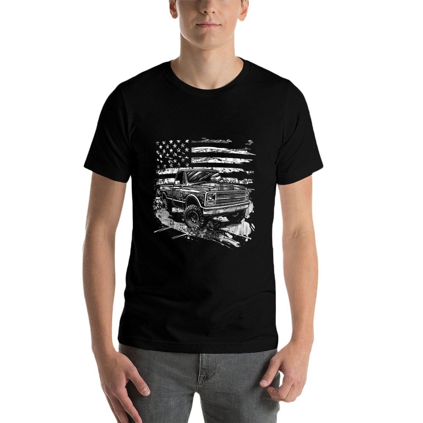 First Gen Pickup Truck Old Truck Vintage Truck  Soft T-Shirt