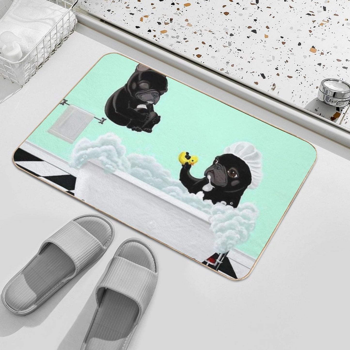 Bath Time  Pet-Safe Bath Mat