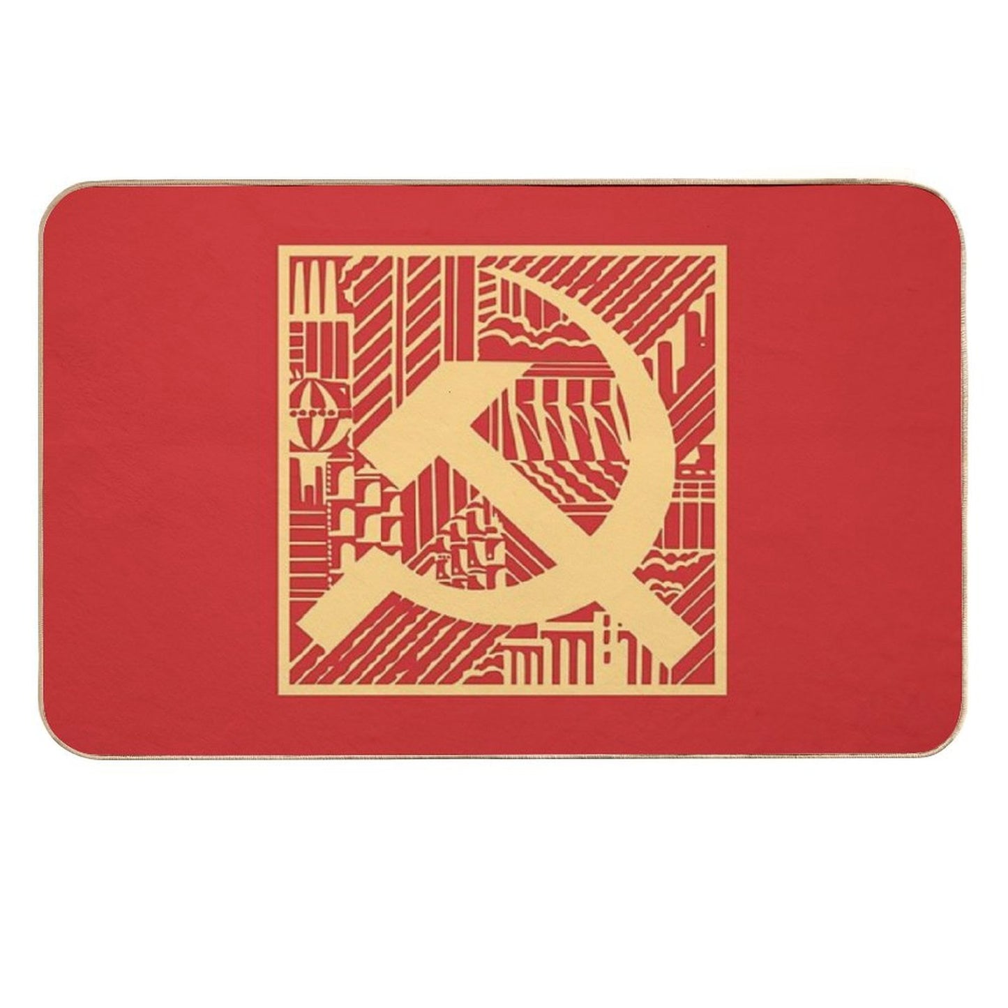 Vintage Soviet Art  Toxin-Free Bath Mat