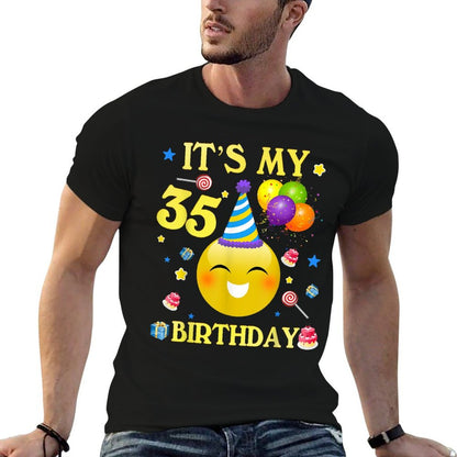 It's My 35th Birthday 35 Years Old 35th Birthday Gift  Stretchy T-Shirt