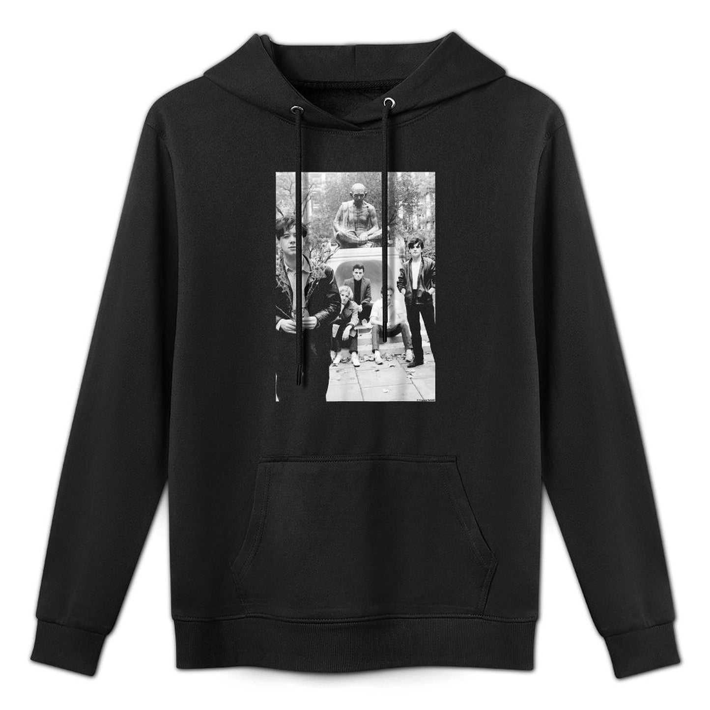 Simple Minds Band Shot By Virginia Turbett Medium-Weight Fabric Hoodie