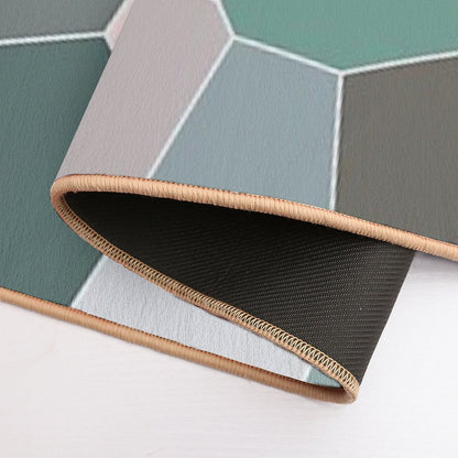 Seashell Colors Coastal Vibes Abstract Seashells And Beach Pebbles Mosaic 2 of 4  Eco-Friendly Bath Mat