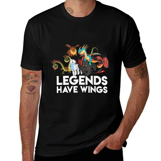 How To Train Your Dragons 3 Hidden World Legends Have Wings  Odor-resistant T-Shirt