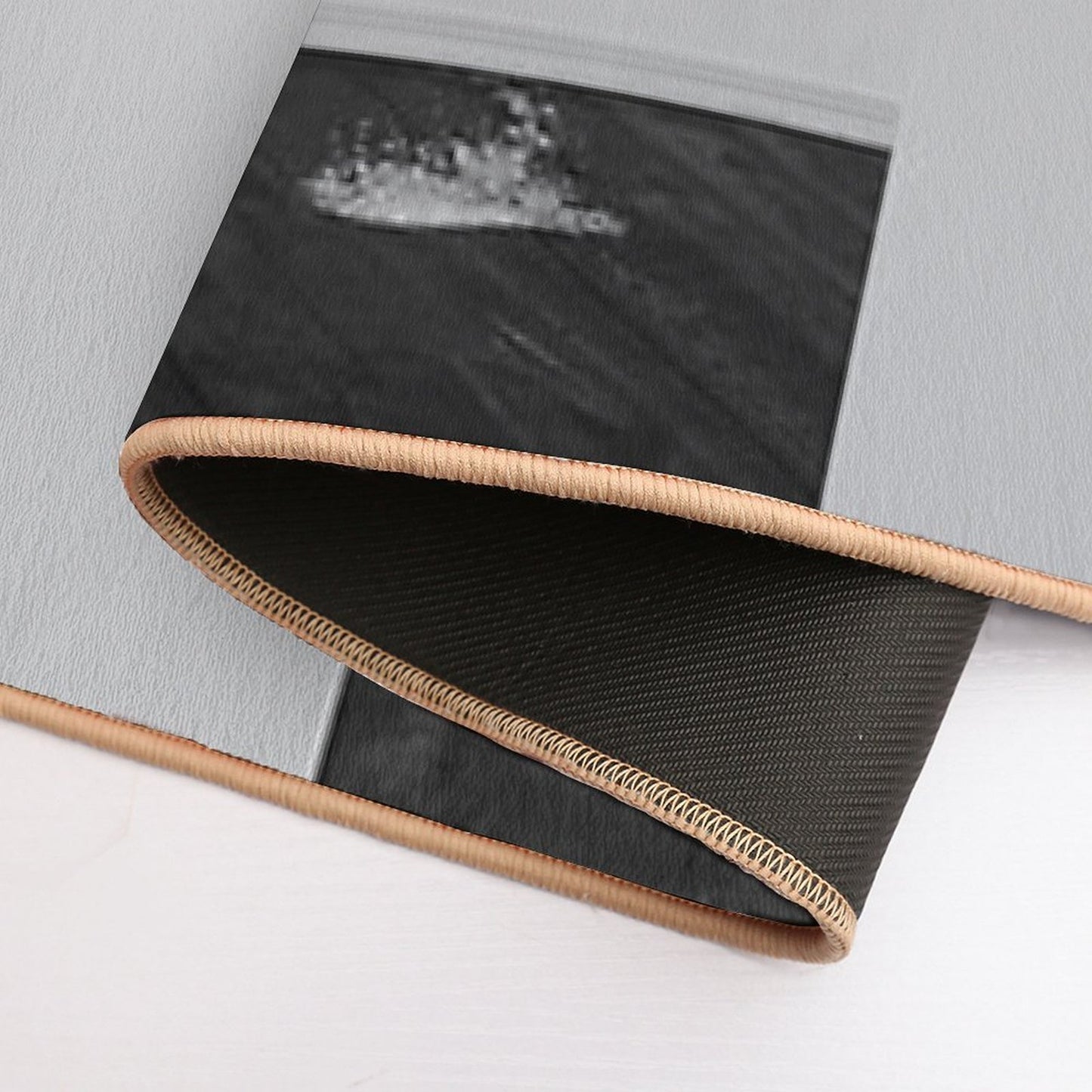 Giraffe on Bathtub Bubble Bath  Slip-Resistant Bath Mat