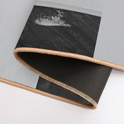 Giraffe on Bathtub Bubble Bath  Slip-Resistant Bath Mat