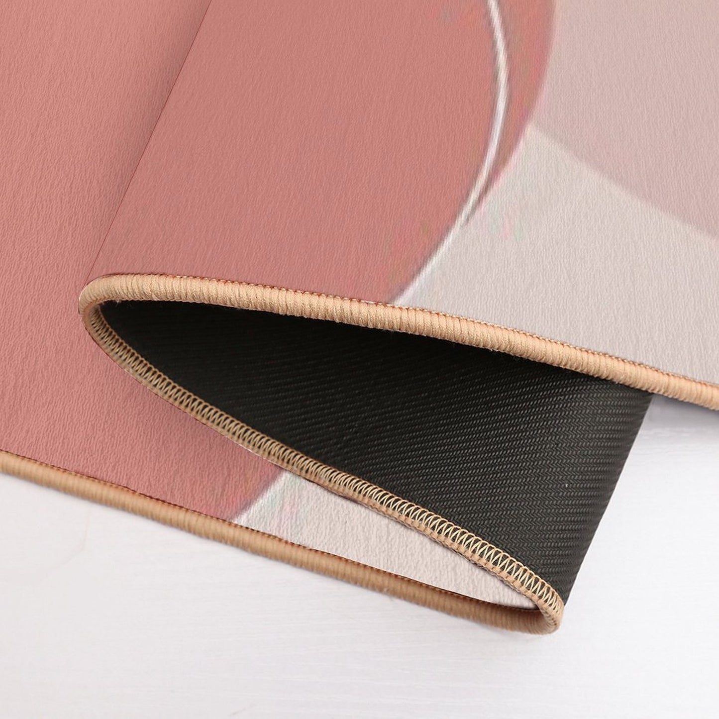 Positive And Happy  Repositionable Bath Mat