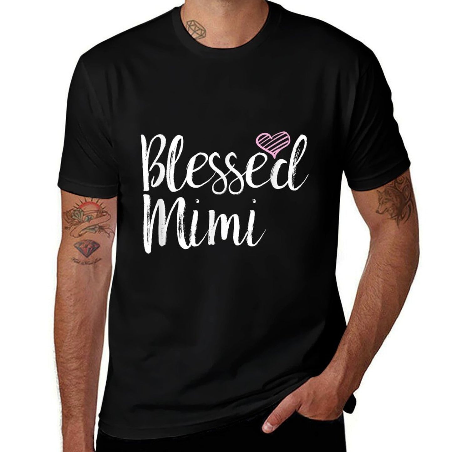 Blessed Mimi - Grandmas  Slim-fit Cut T-Shirt