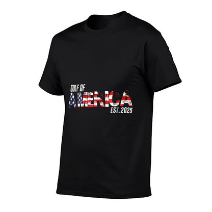 Gulf Of US America Est 2025 Vintage American Flag Quick-drying T-Shirt