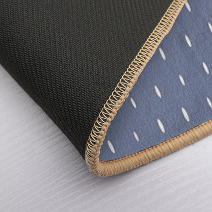 Little Lines Pinkblue  Eco-Friendly Bath Mat