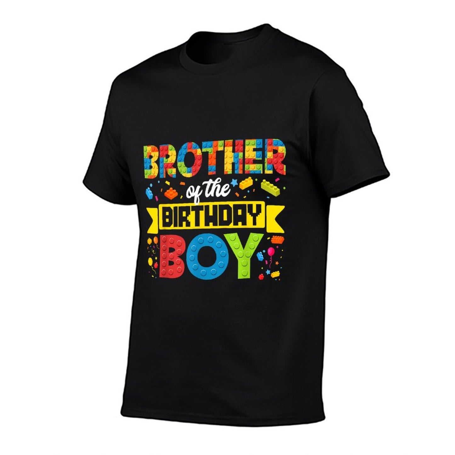 Brother Of The Birthday Boy Master Builder Building Blocks  Moisture-wicking T-Shirt