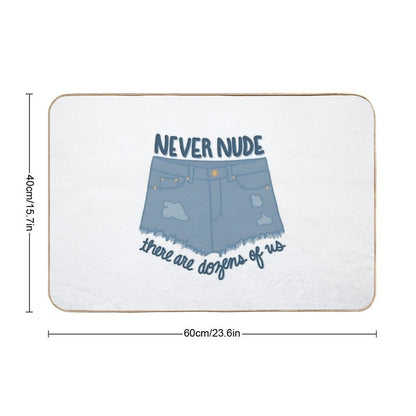 Never Nude  Eco-Friendly Bath Mat