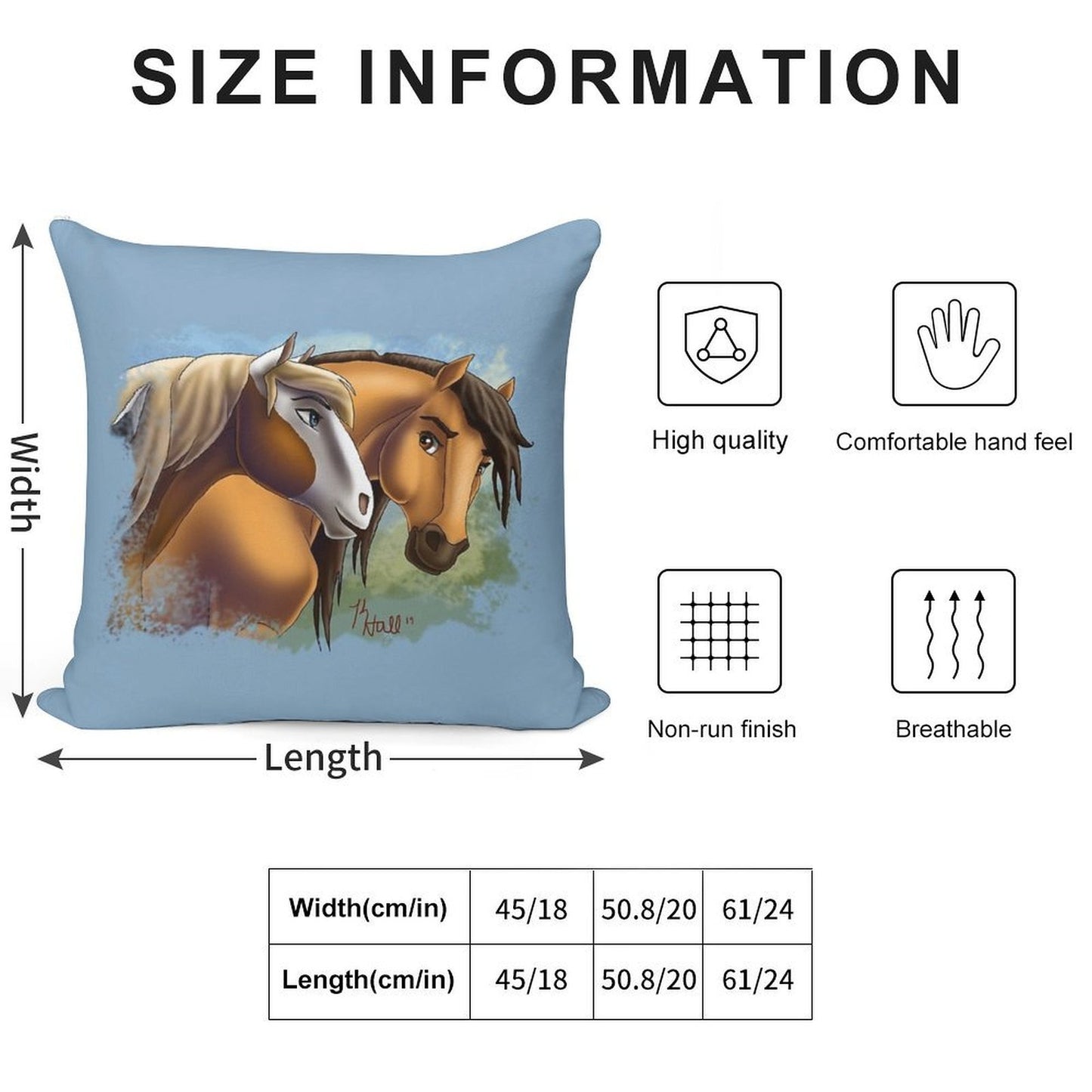 Spirit And Rain - Love Found Us Soft Reinforced Edging Throw Pillow