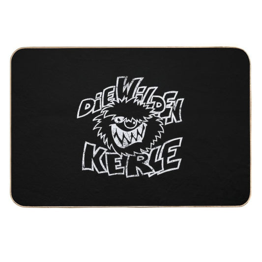 Vintage Wilde Kerle Durable Bath Mat