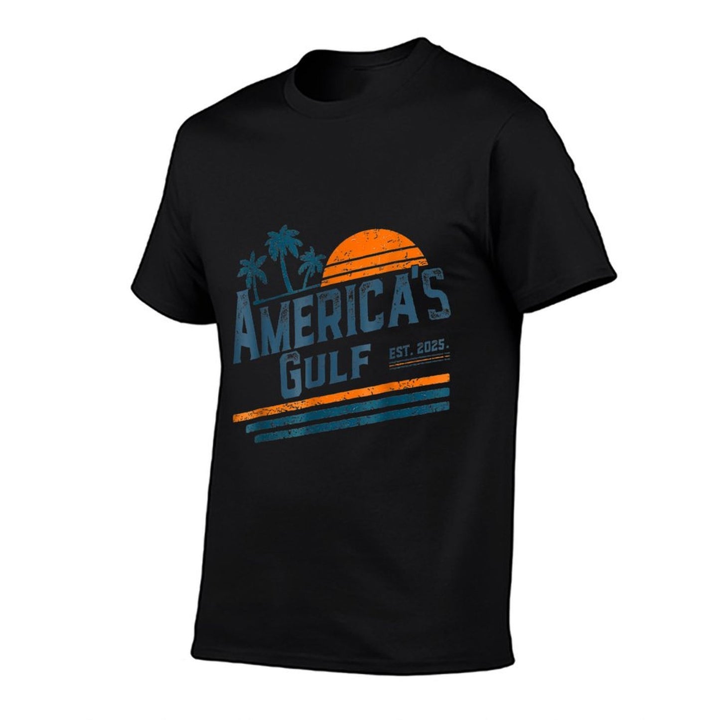 America's Gulf Est 2025 Retro Vintage Beach Comfortable T-Shirt