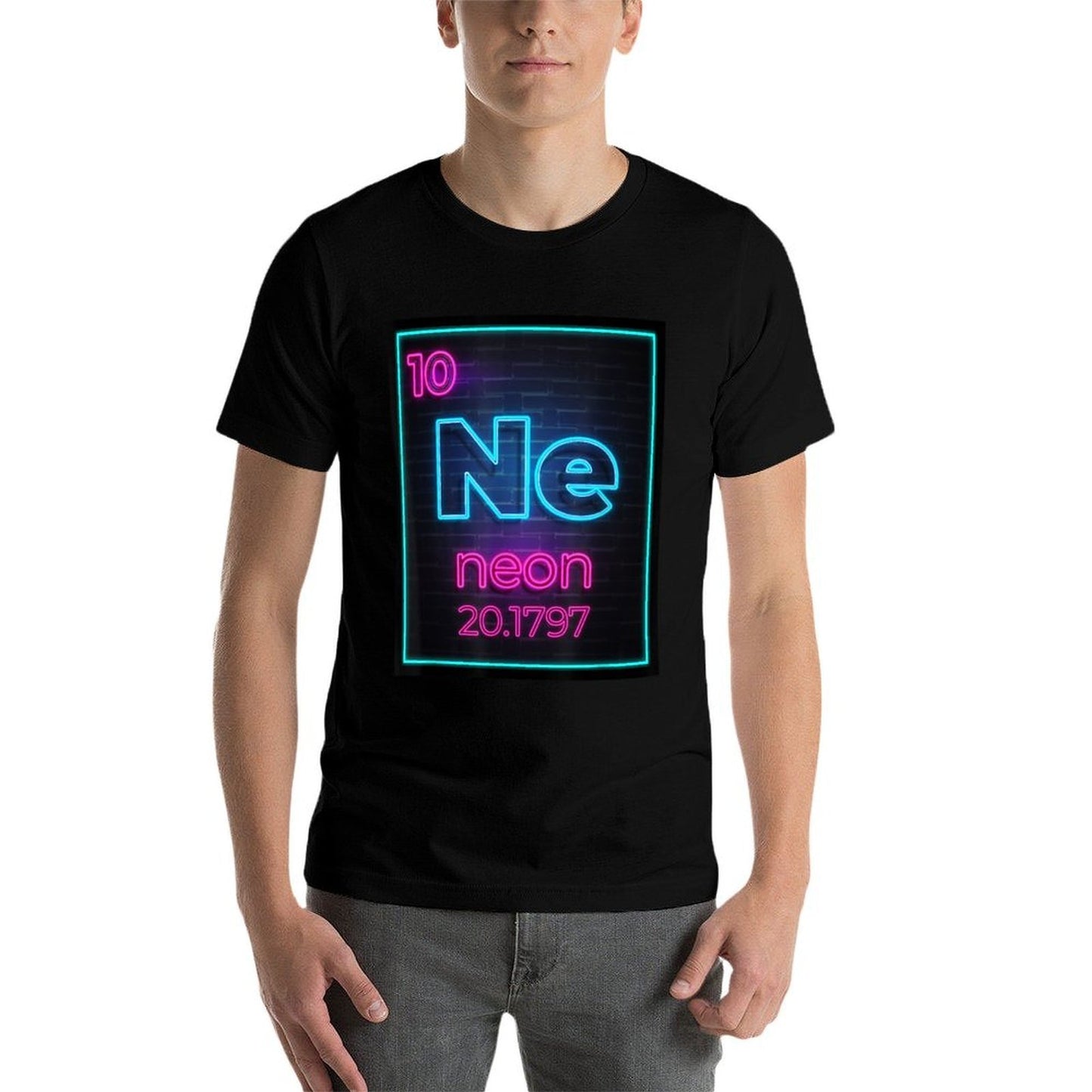Ne Element Of The Chemistry Periodic Table For Scientists  Relaxed-fit T-Shirt