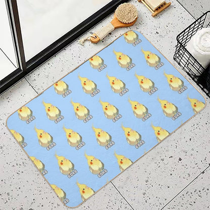 Cockatiel BORB  High-Traffic Bath Mat