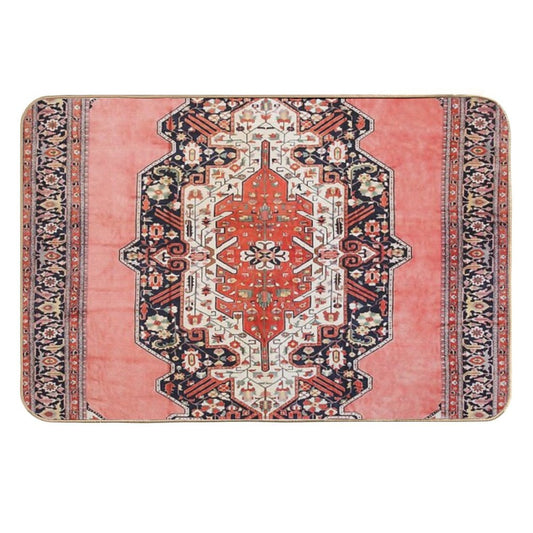 Silk Heriz Antique Persian Rug Print  Repositionable Bath Mat