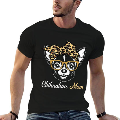 Birthday And Mother's Day Gift-Chihuahua Mom  Moisture-wicking T-Shirt