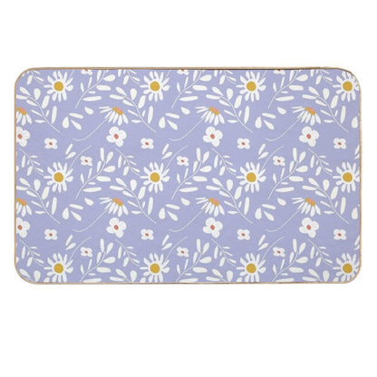 Moroccan Floral  Fade-Resistant Bath Mat