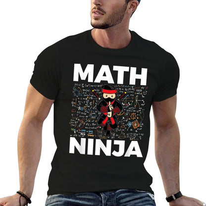 Funny Math Ninja For Mathematics Teacher Student  Vintage-inspired T-Shirt