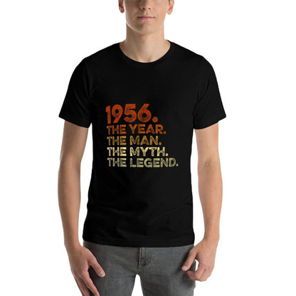 Special Birthday Gift Vintage 1956. Year Man Myth Legend Comfortable T-Shirt