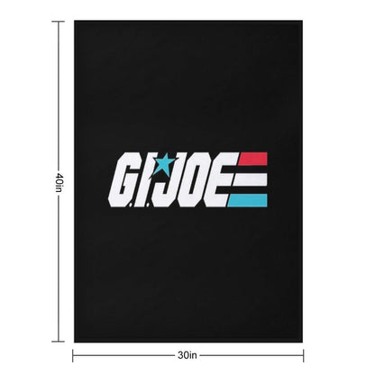 Gijoe Logo Plush Throw Blanket