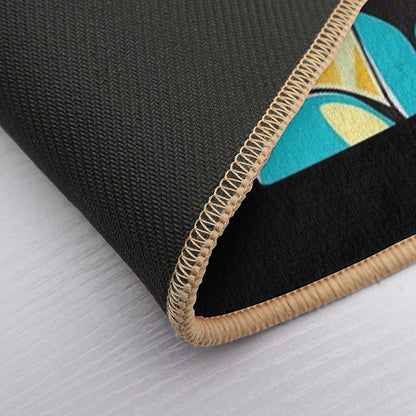 Retro Pop Art Extravaganza A Nostalgic Tribute  Versatile Bath Mat