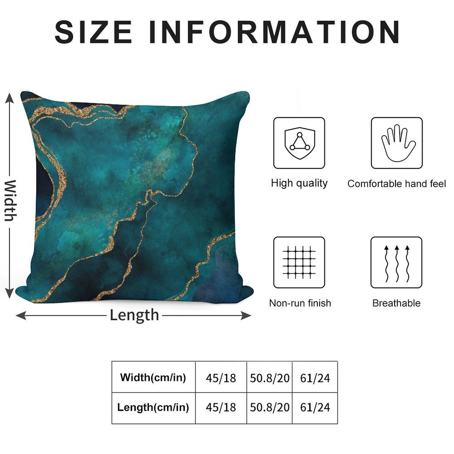 Golden Gemstone Glamour Mineral Soft Ultra-Soft Texture Throw Pillow