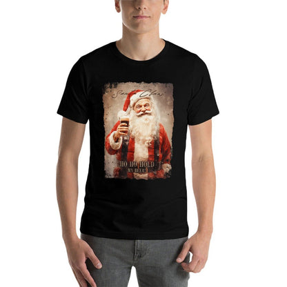 Winter Xmas Snowman Reindeer Merry Christmas Santa Claus  Lightweight T-Shirt