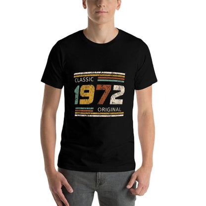 Classic 1972 Original 50 Year Old 50th Birthday  Moisture-wicking T-Shirt