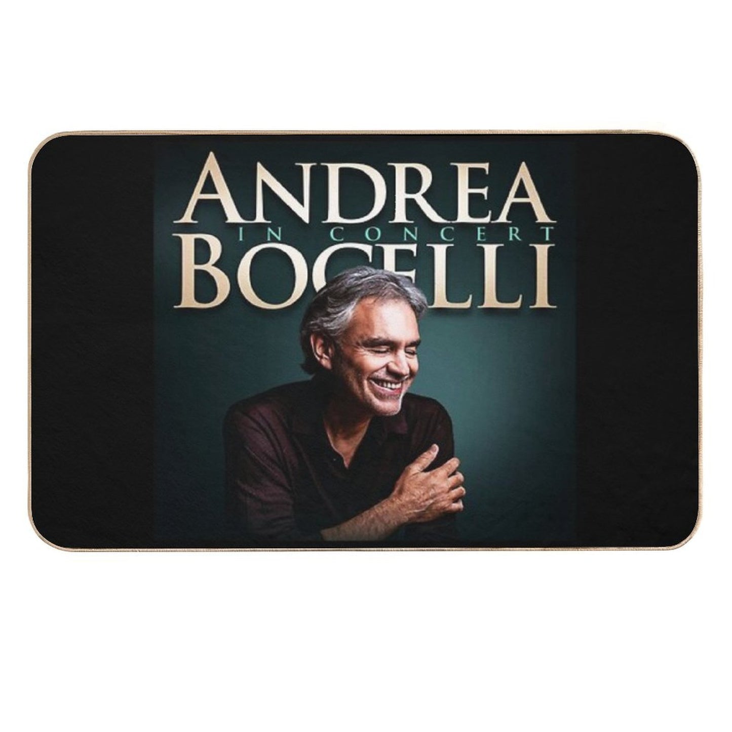 Best Tour Singer Man ANDREA BOCELLI Best Selling  Eco-Friendly Bath Mat