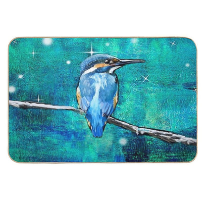 Kingfisher Texture  Toxin-Free Bath Mat